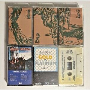 Lynyrd Skynyrd The Definitive Lynyrd Skynyrd Collection plus 3 more tapes